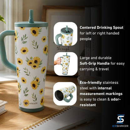 Ice Shaker Legend Series Stainless Steel Shaker Bottles