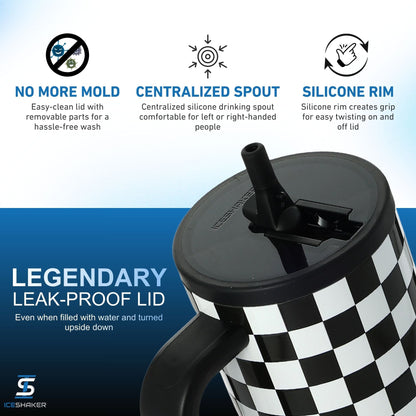 Ice Shaker Legend Series Stainless Steel Shaker Bottles