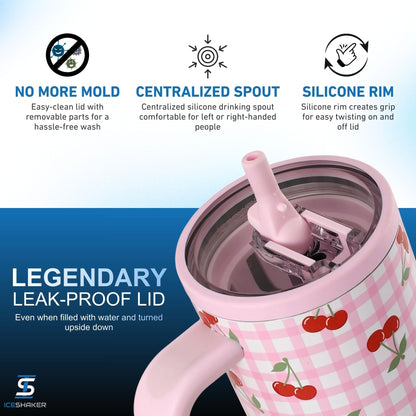 Ice Shaker Legend Series Stainless Steel Shaker Bottles