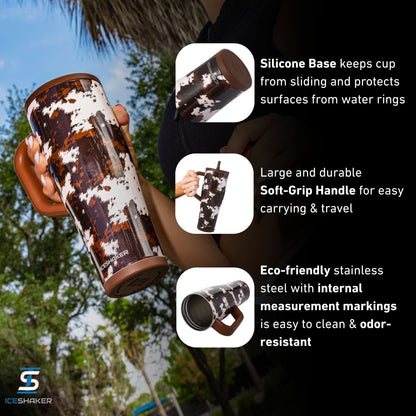 Ice Shaker Legend Series Stainless Steel Shaker Bottles