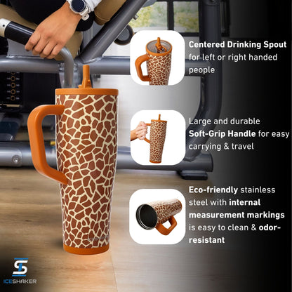Ice Shaker Legend Series Stainless Steel Shaker Bottles