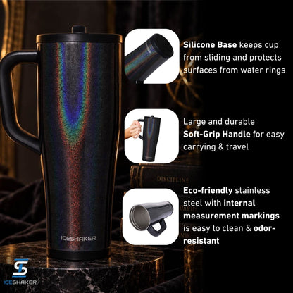 Ice Shaker Legend Series Stainless Steel Shaker Bottles