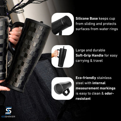 Ice Shaker Legend Series Stainless Steel Shaker Bottles