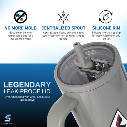 Ice Shaker Legend Series Stainless Steel Shaker Bottles