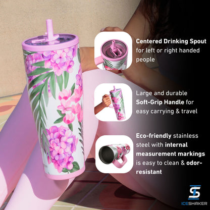 Ice Shaker Legend Series Stainless Steel Shaker Bottles