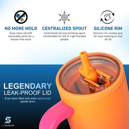 Ice Shaker Legend Series Stainless Steel Shaker Bottles