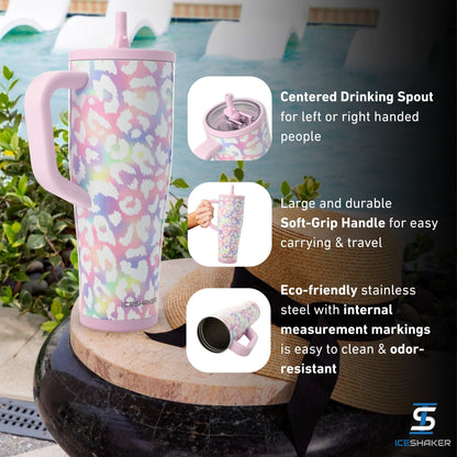Ice Shaker Legend Series Stainless Steel Shaker Bottles