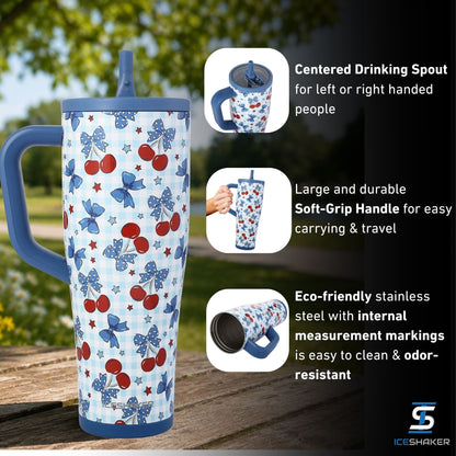 Ice Shaker Legend Series Stainless Steel Shaker Bottles