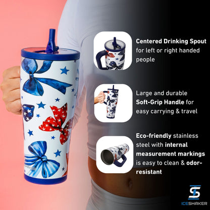 Ice Shaker Legend Series Stainless Steel Shaker Bottles