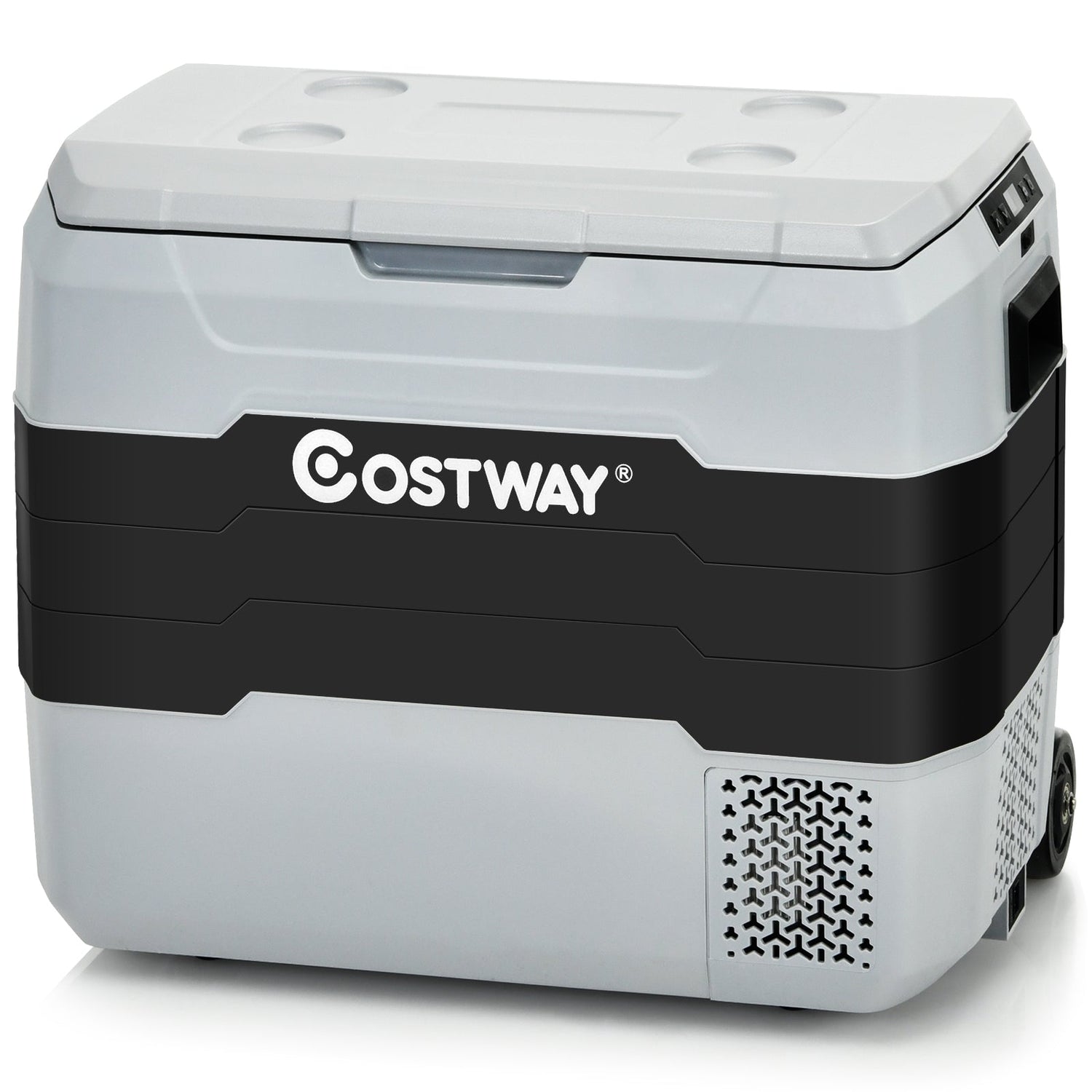 42 QT Portable Dual-Zone Car Refrigerator