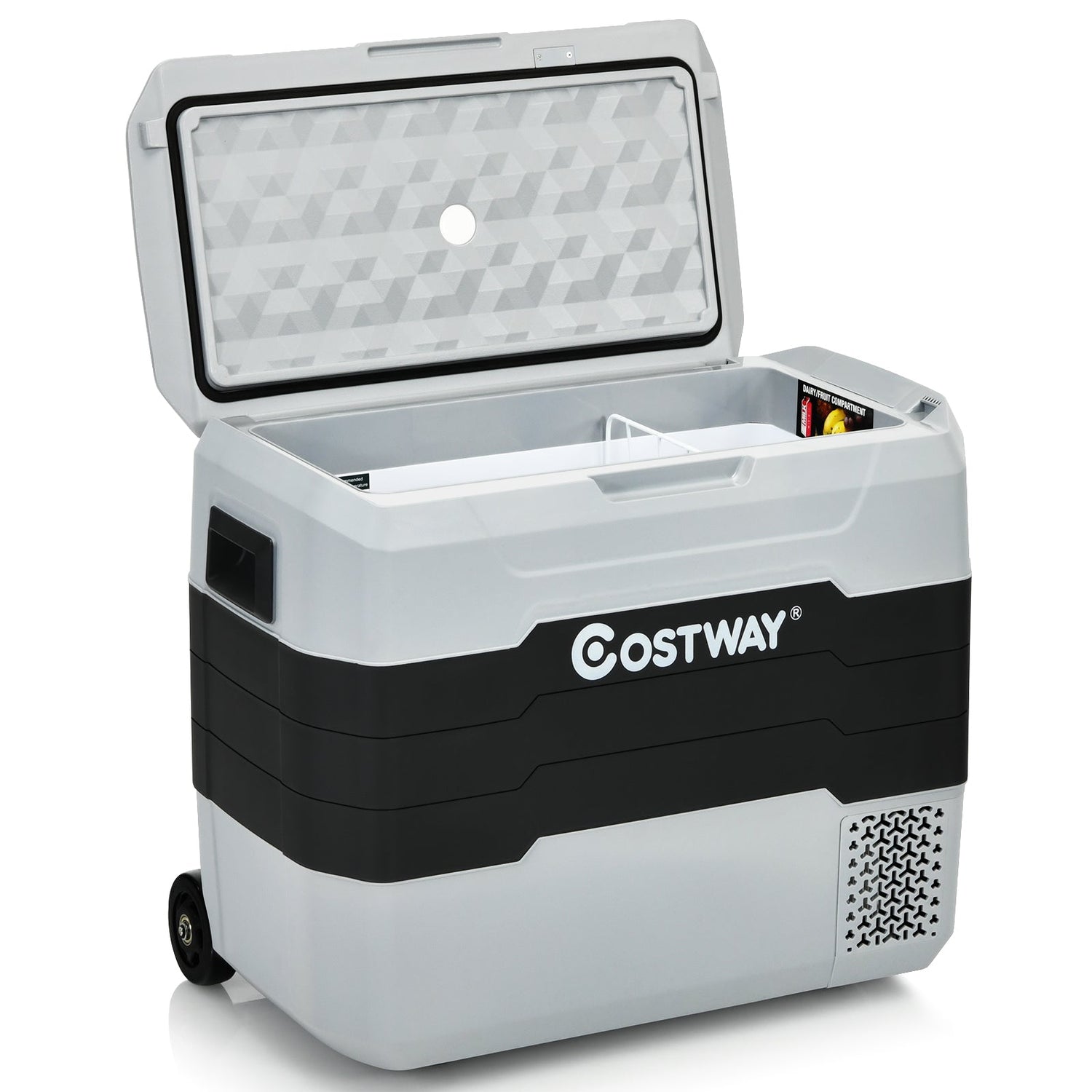 42 QT Portable Dual-Zone Car Refrigerator