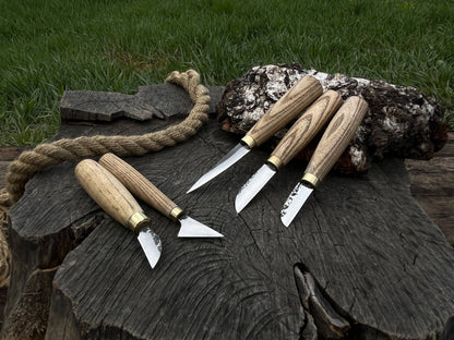 5-Piece Wood Carving Knife Set