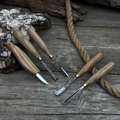 5-Piece Wood Carving Tool Set – For Fine Detail &amp; Relief
