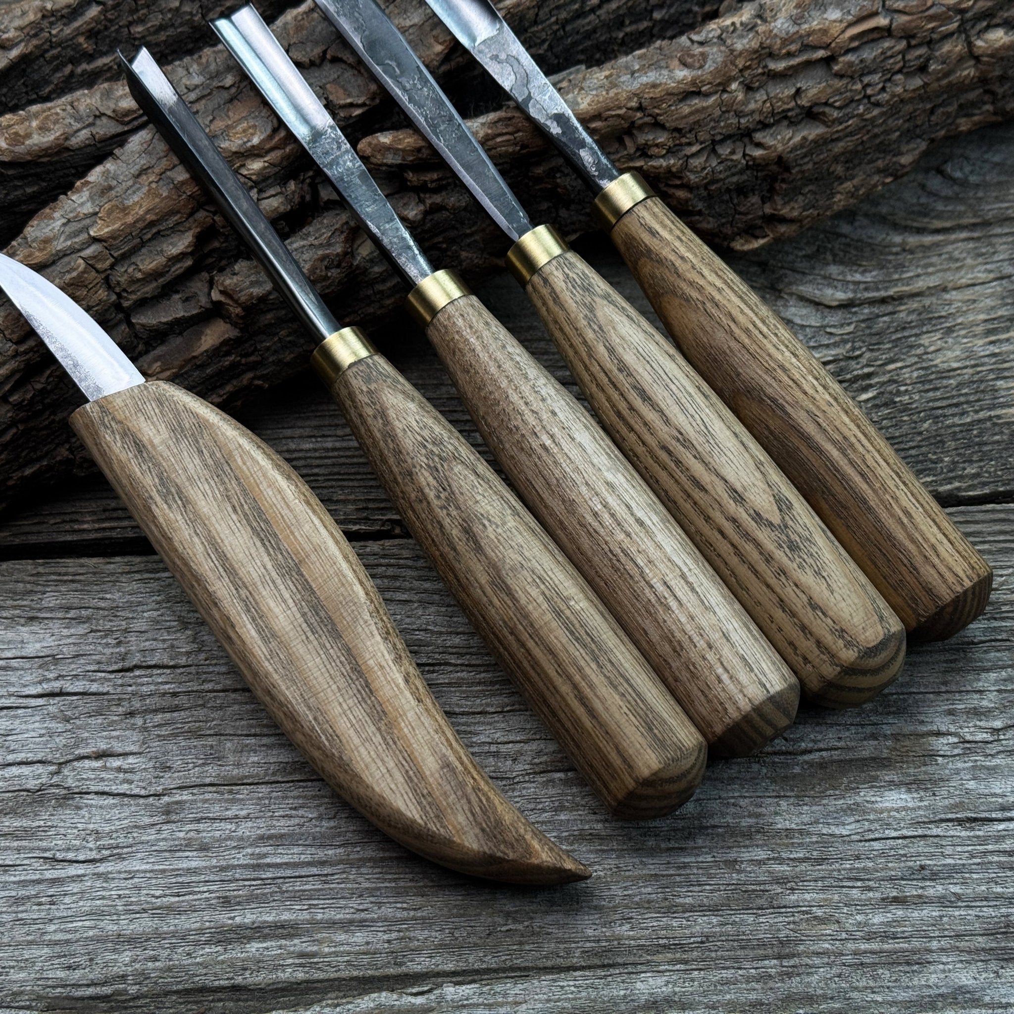 5-Piece Wood Carving Tool Set – For Fine Detail &amp; Relief