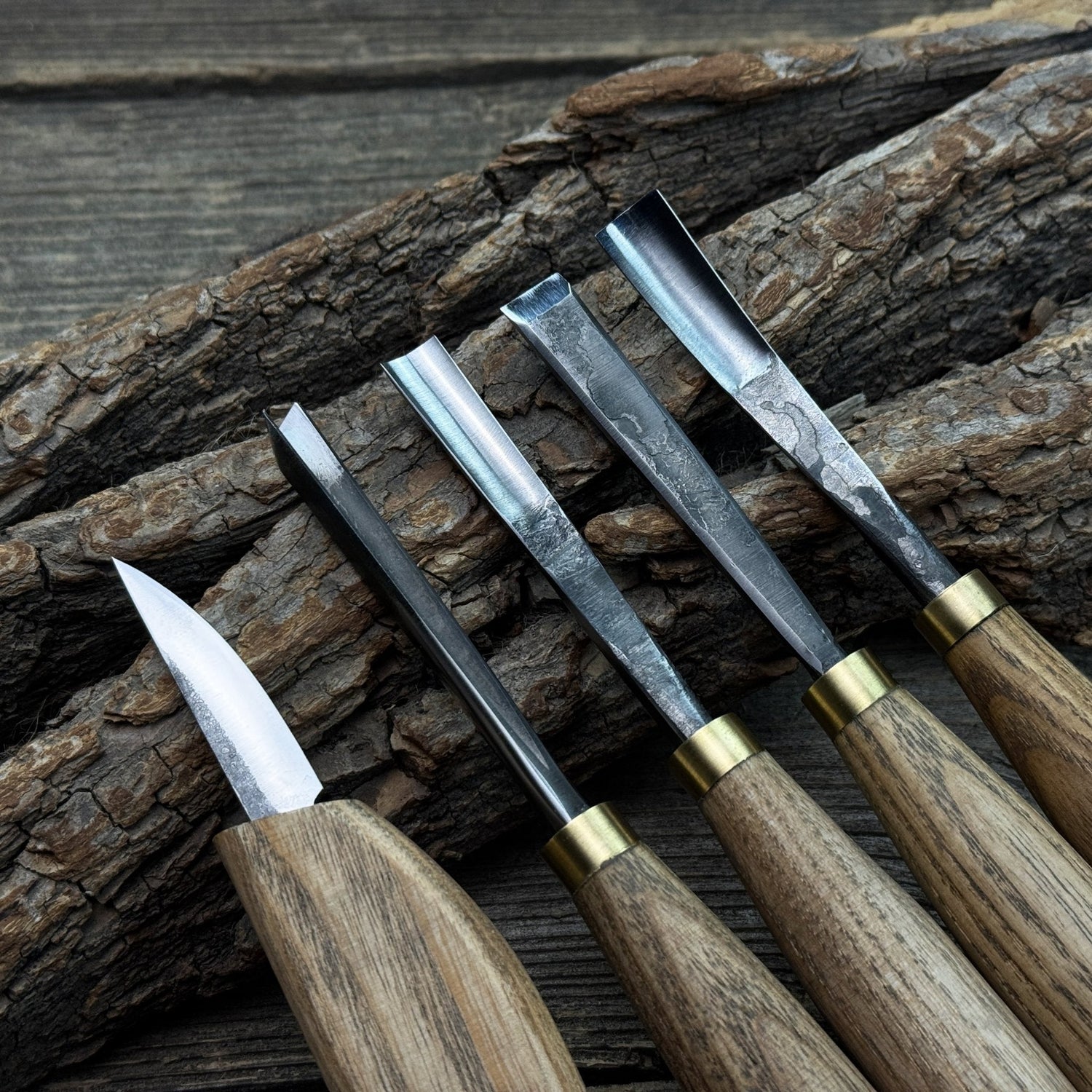 5-Piece Wood Carving Tool Set – For Fine Detail &amp; Relief
