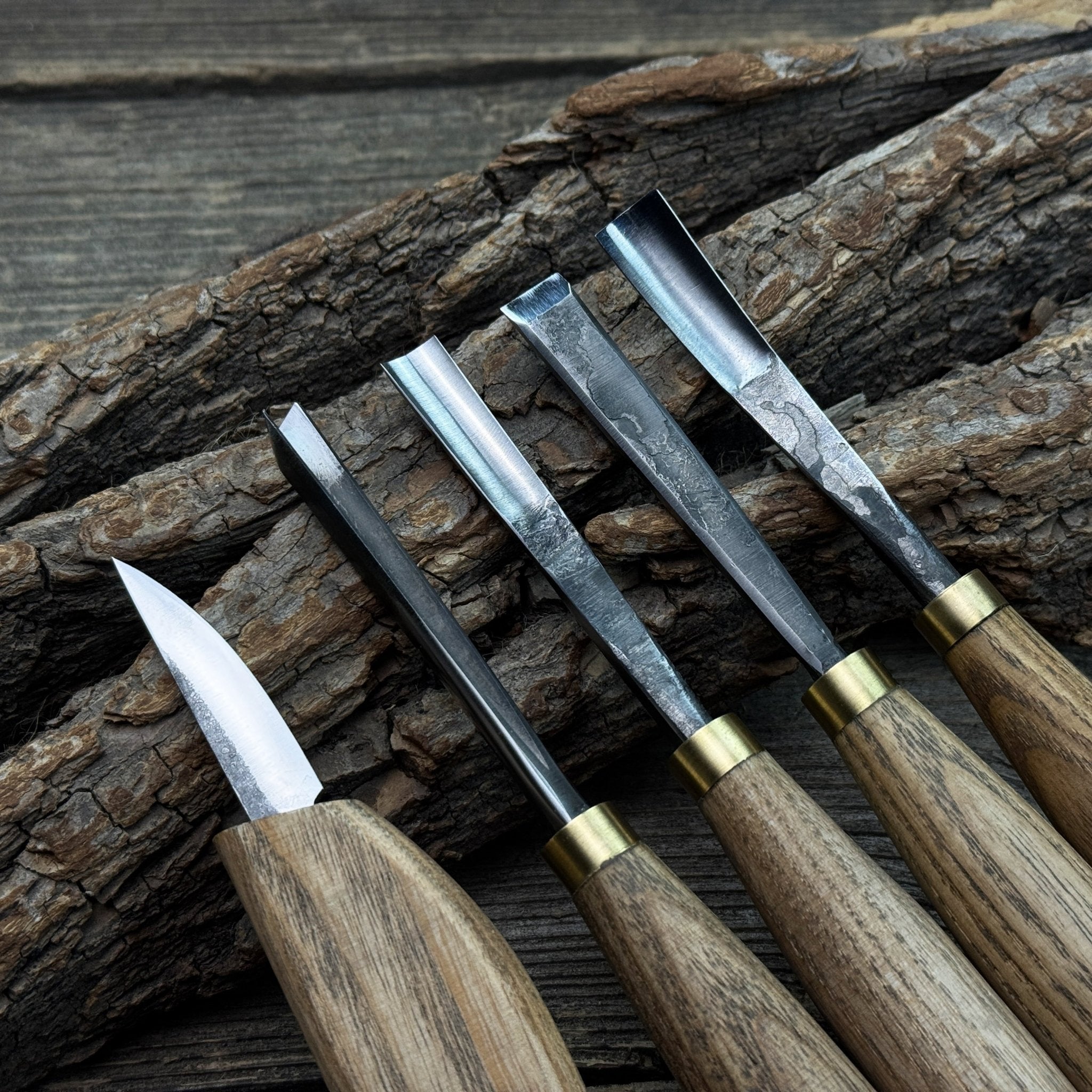 5-Piece Wood Carving Tool Set – For Fine Detail &amp; Relief