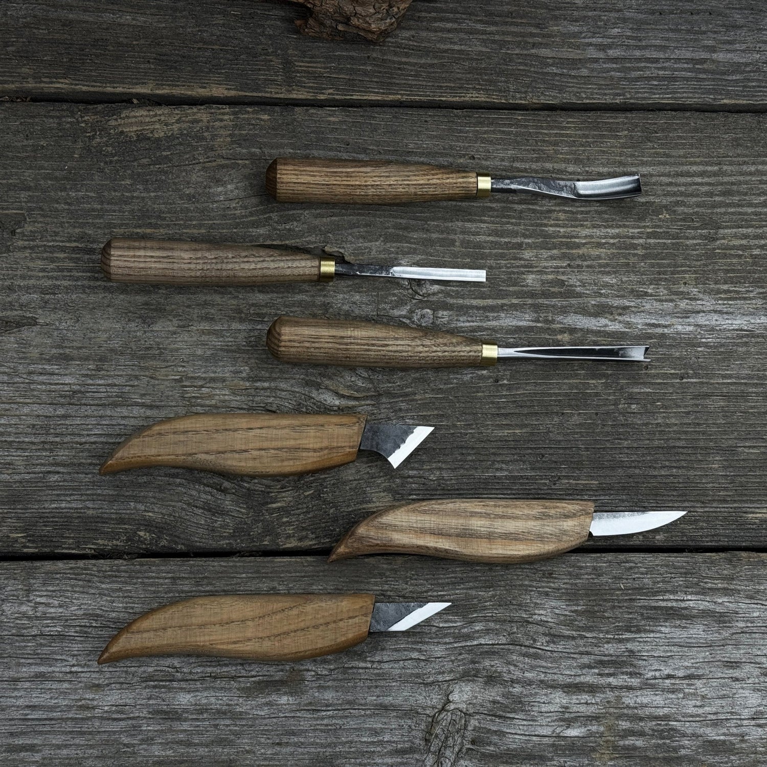 6-Piece Carving Knife, Chisel &amp; Gouge Set