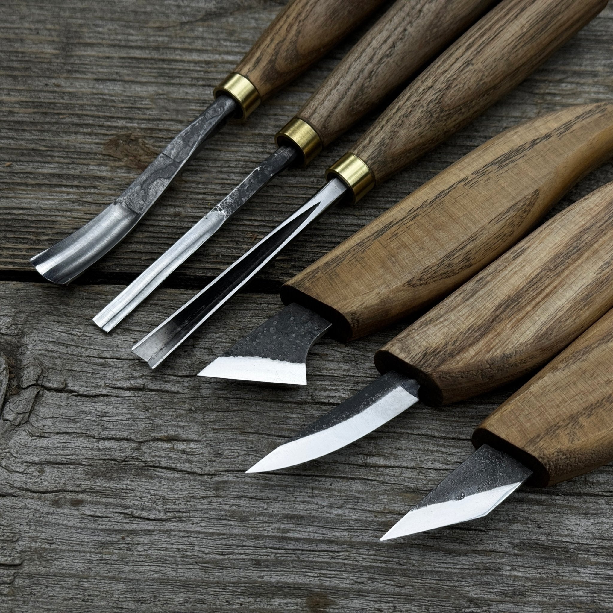 6-Piece Carving Knife, Chisel &amp; Gouge Set