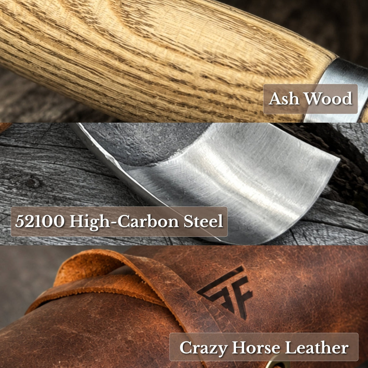 6-Piece Long Bent Gouge Set