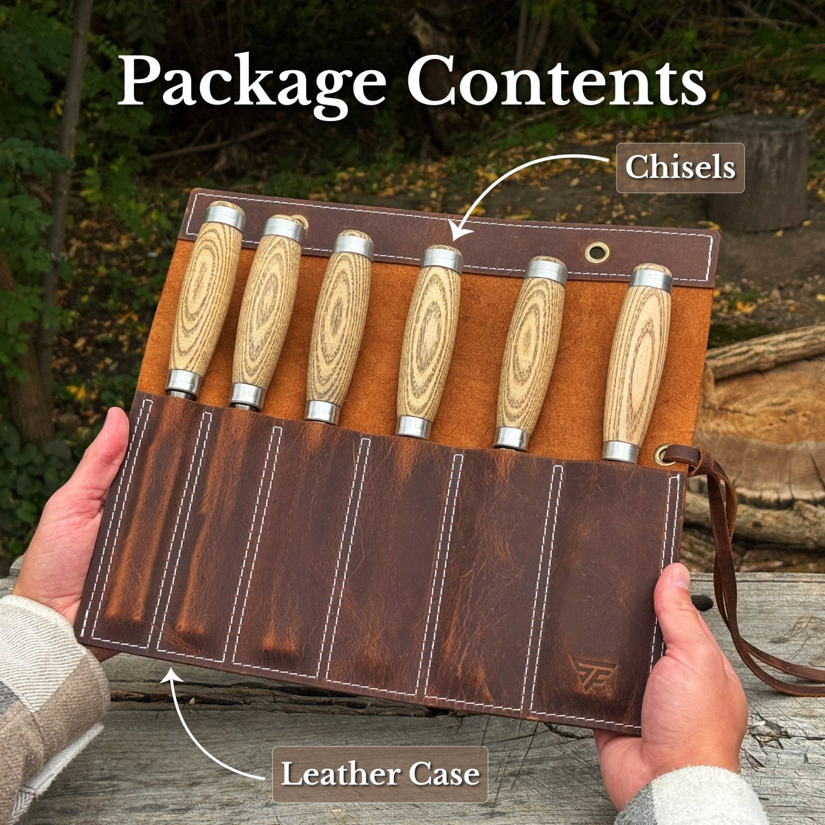 6-Piece Wood Carving Chisel Set