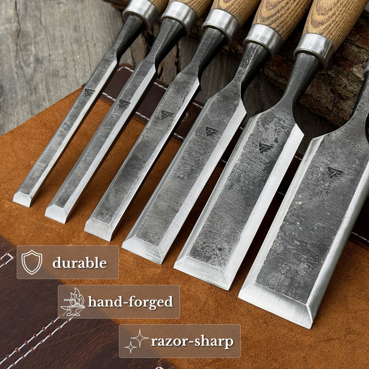 6-Piece Wood Carving Chisel Set