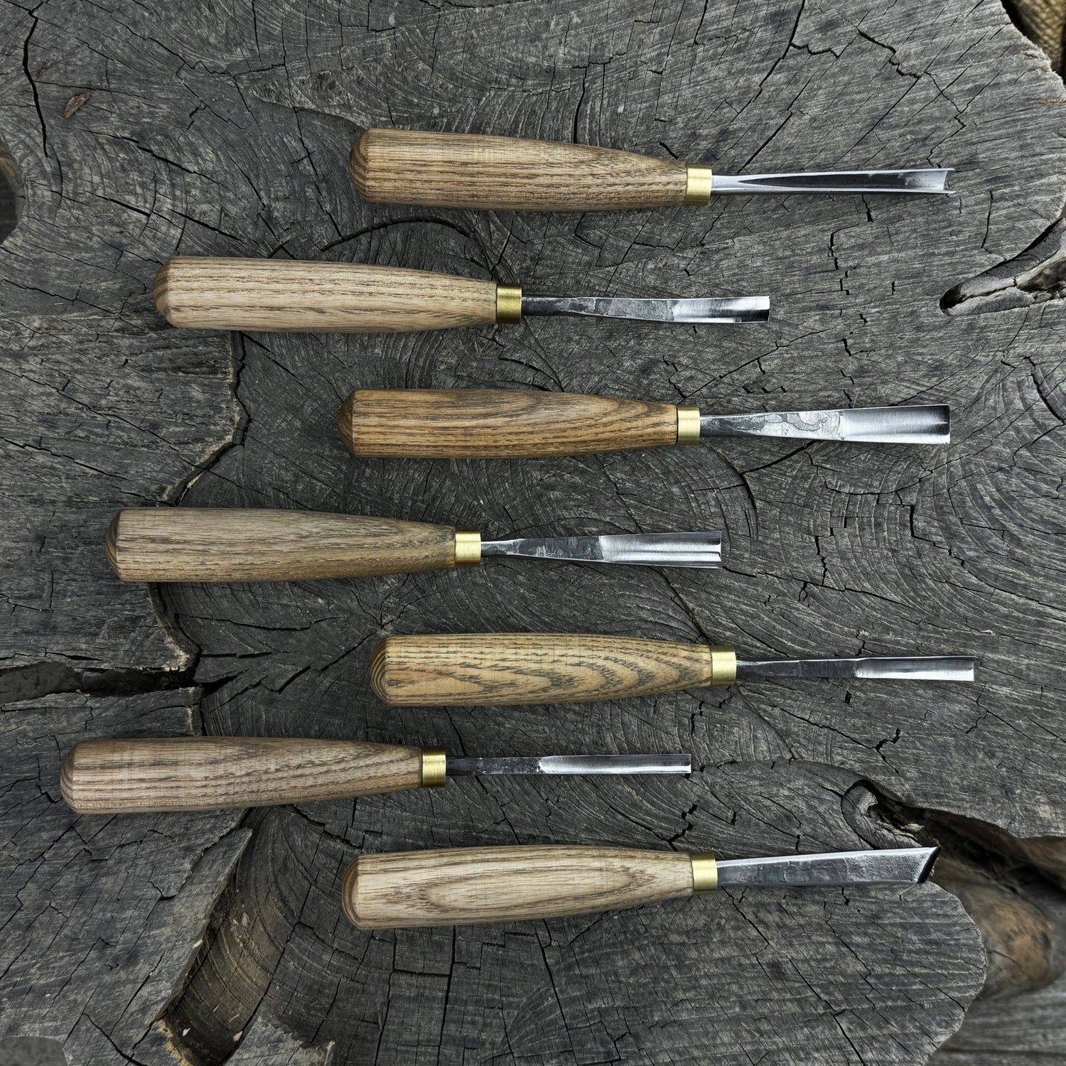 7-Piece Wood Carving Chisel &amp; Gouge Set
