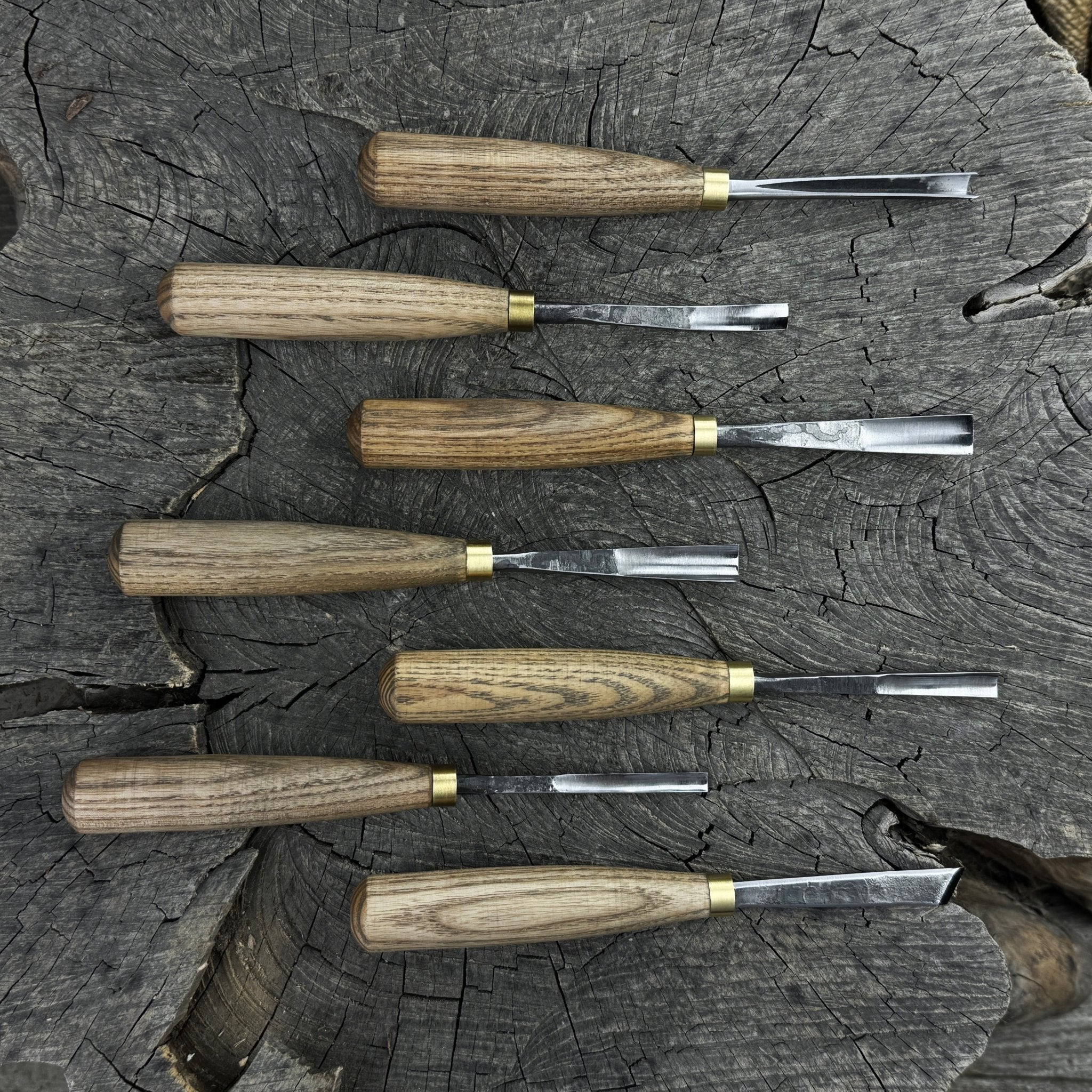 7-Piece Wood Carving Chisel &amp; Gouge Set