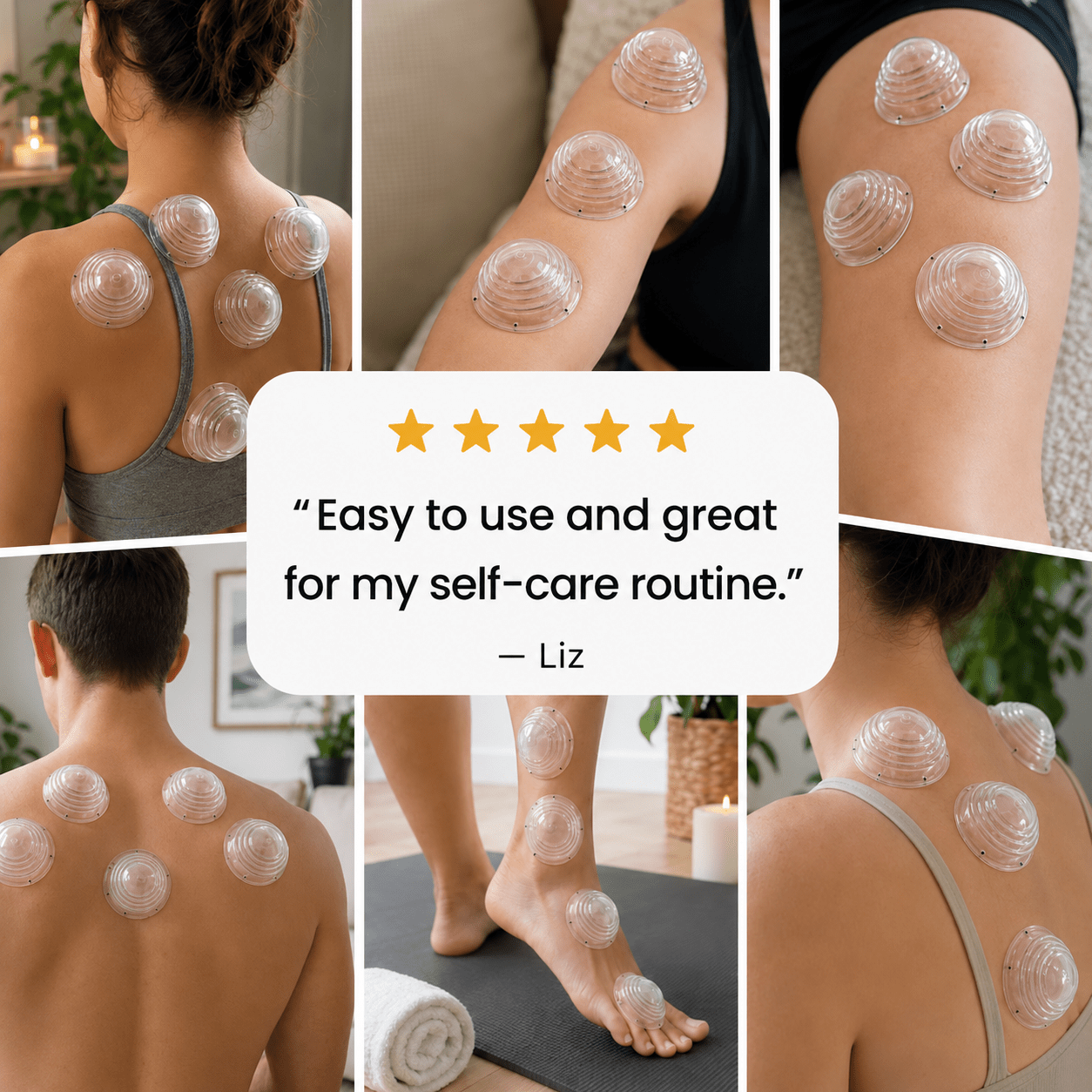 Ionic ENERGY Cupping Set, 2" 10 Cups