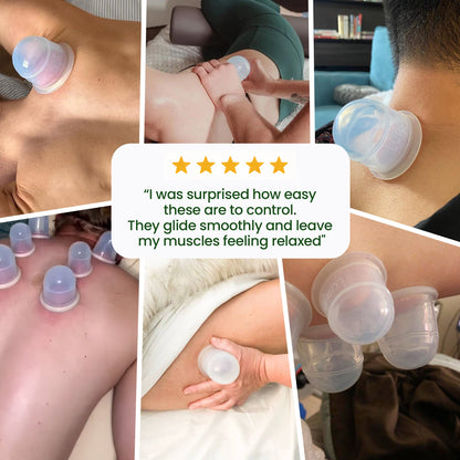 ZEN Cupping Therapy Set - 6 Cups