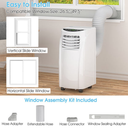 8K BTU AC with Dehumidifier &amp; Sleep
