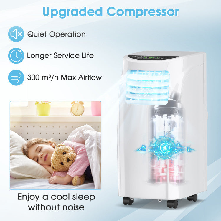 8K BTU AC with Dehumidifier &amp; Sleep