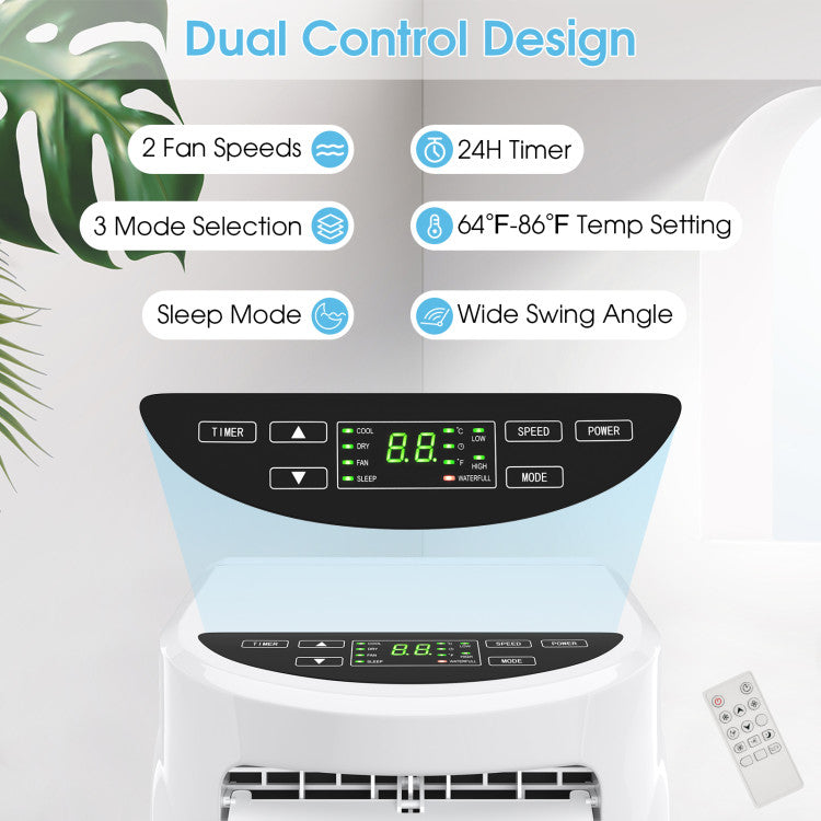 8K BTU AC with Dehumidifier &amp; Sleep