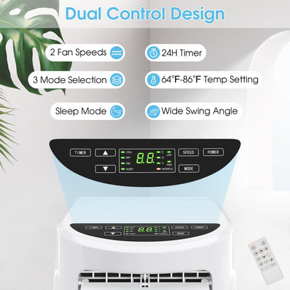 8K BTU AC with Dehumidifier &amp; Sleep