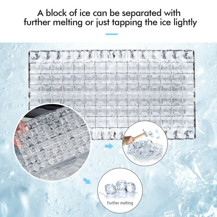 Portable Ice Maker with Scoop &amp; Basket