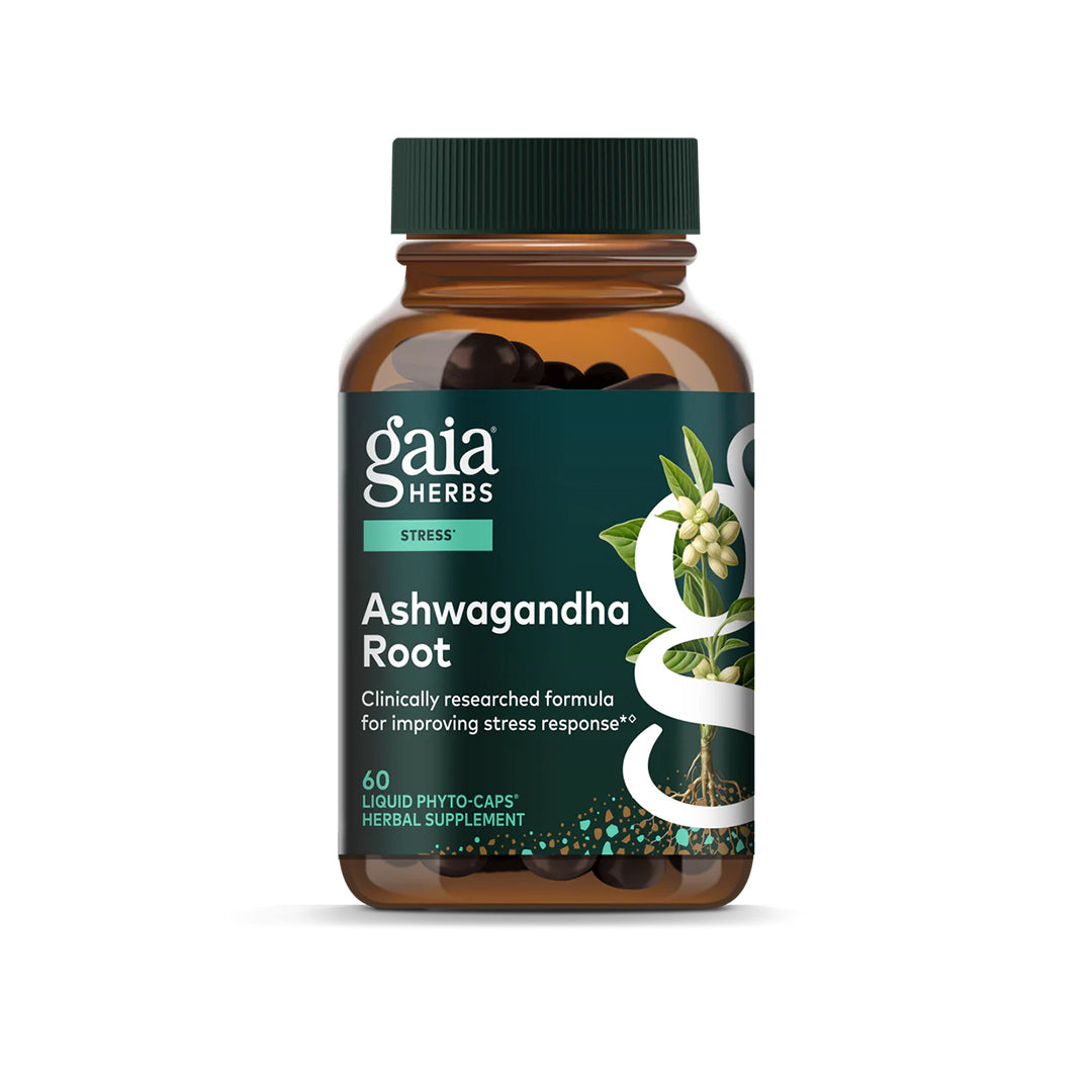 Gaia Herbs Ashwagandha Root 60 Veg caps