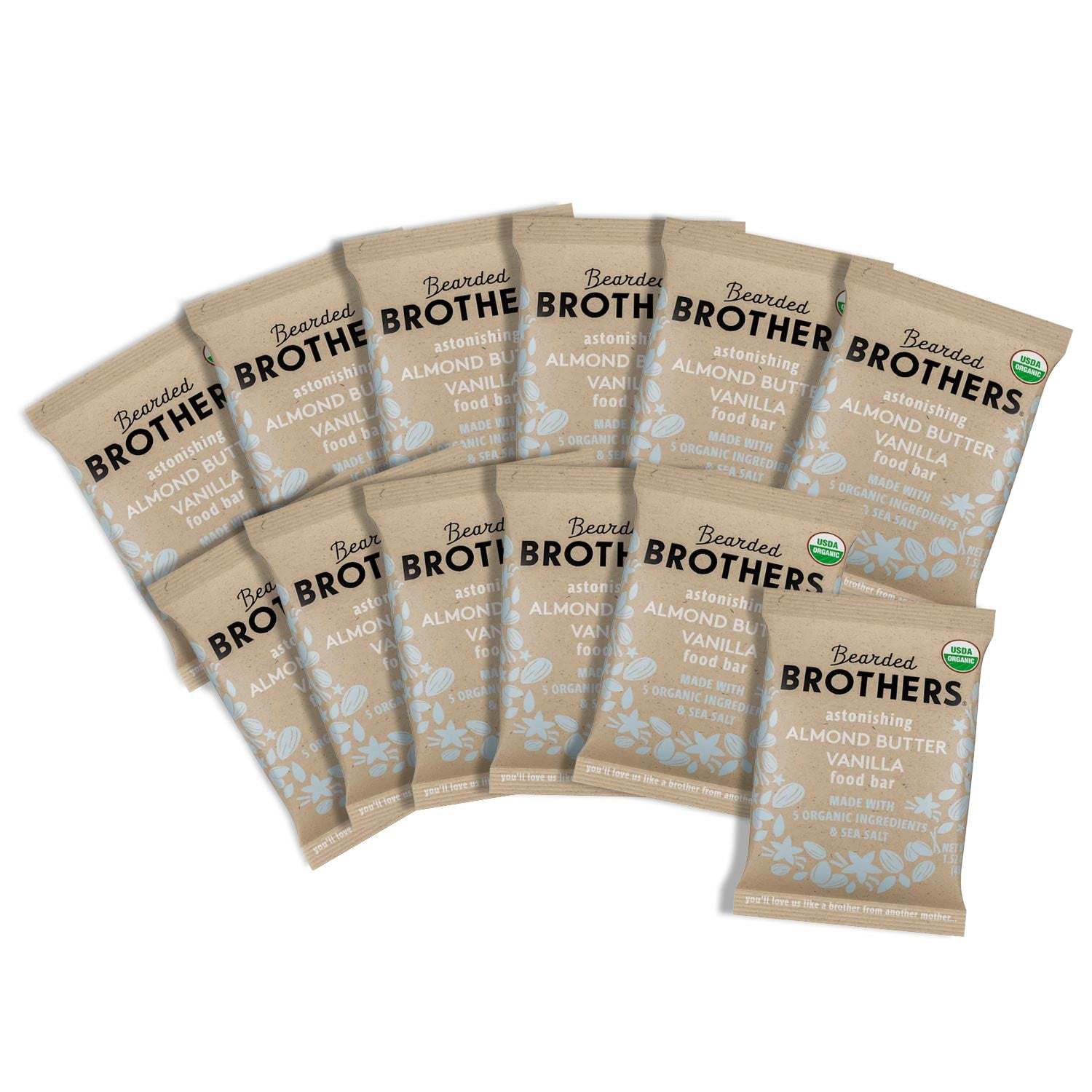 Astonishing Almond Butter Vanilla Energy Bar (12-Pack)