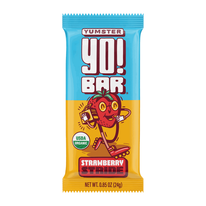 Bearded Brother's Yumster Yo! Bar – Strawberry Stride 5 Bars (2-Pack)