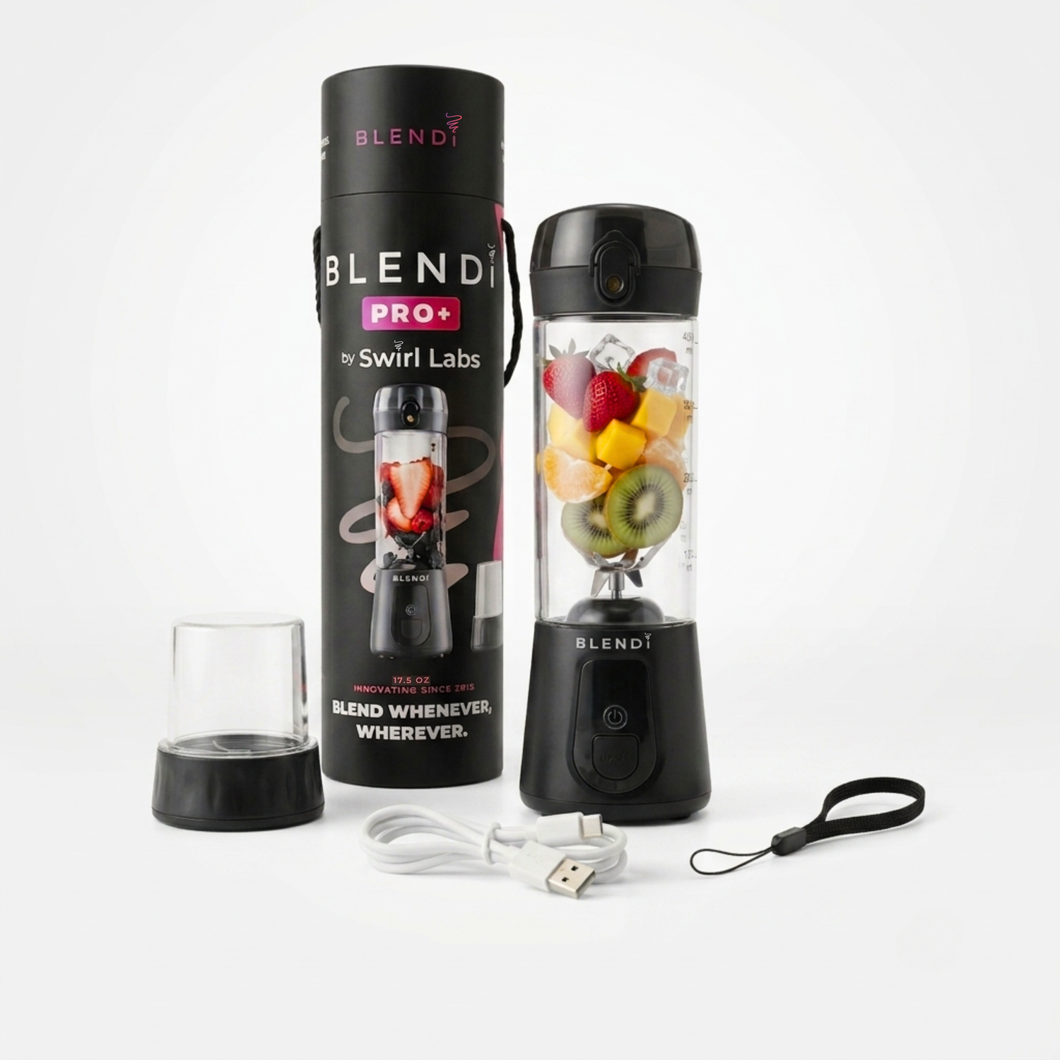 Pro+ Ice Crushing Portable Blender (17oz)