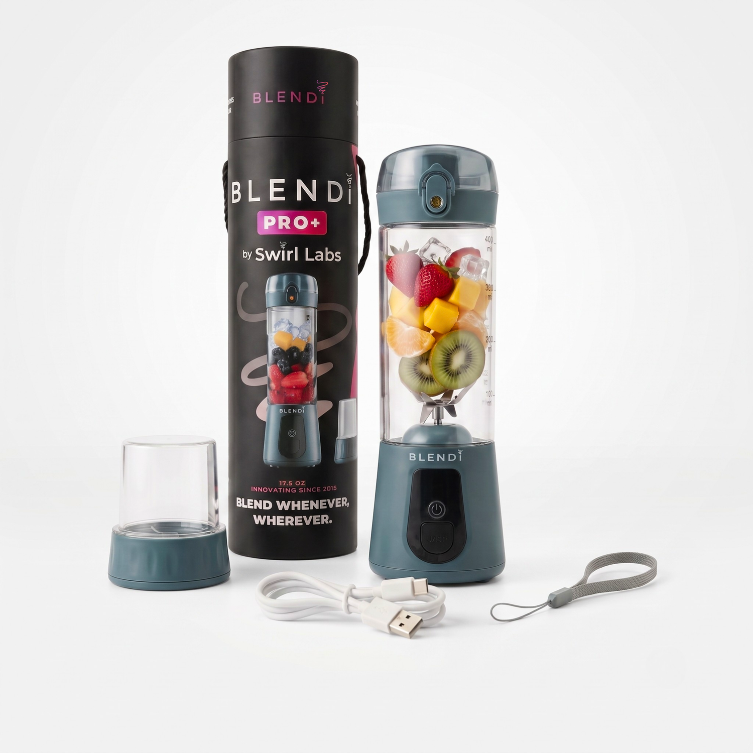 Pro+ Ice Crushing Portable Blender (17oz)