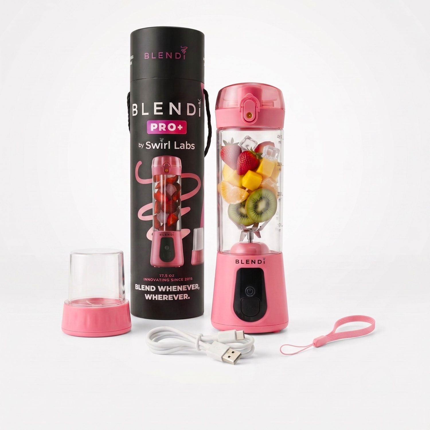 Pro+ Ice Crushing Portable Blender (17oz)