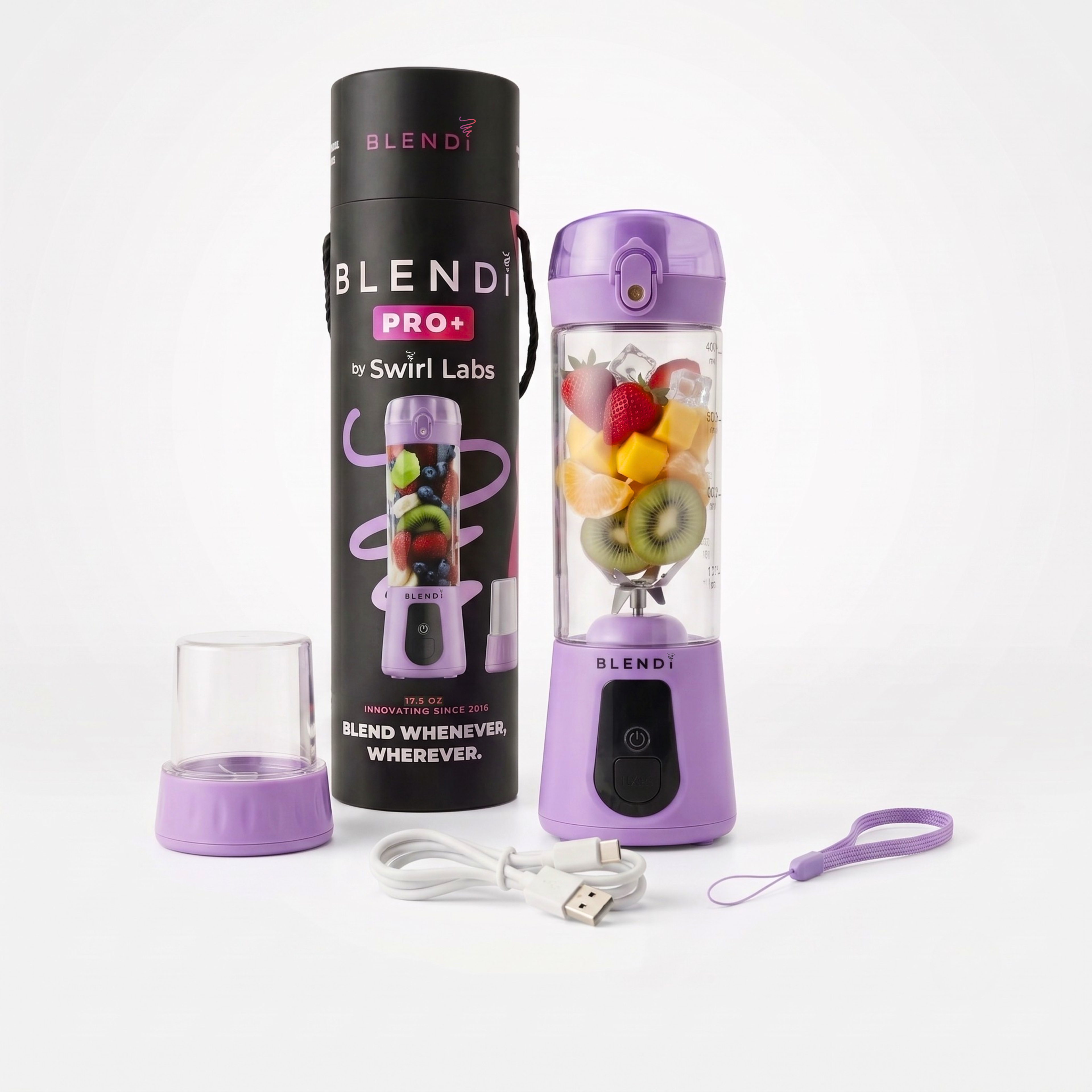 Pro+ Ice Crushing Portable Blender (17oz)