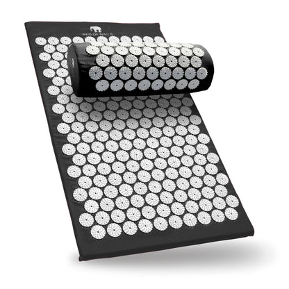 BON Acupressure Mat &amp; Pillow - Black