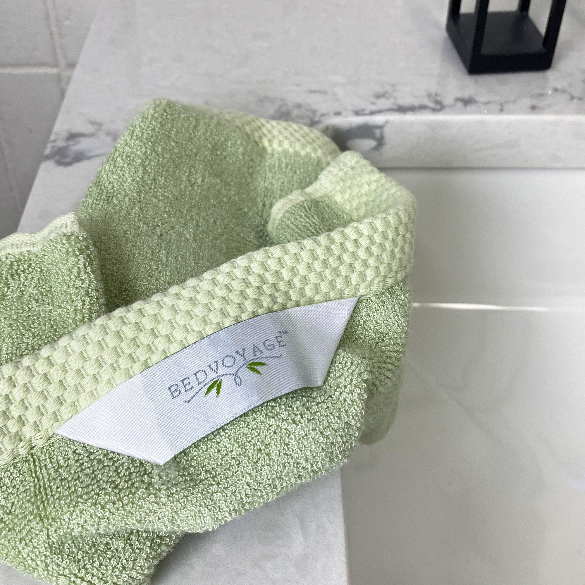 Bamboo 8 Piece Towel Sets - Sage