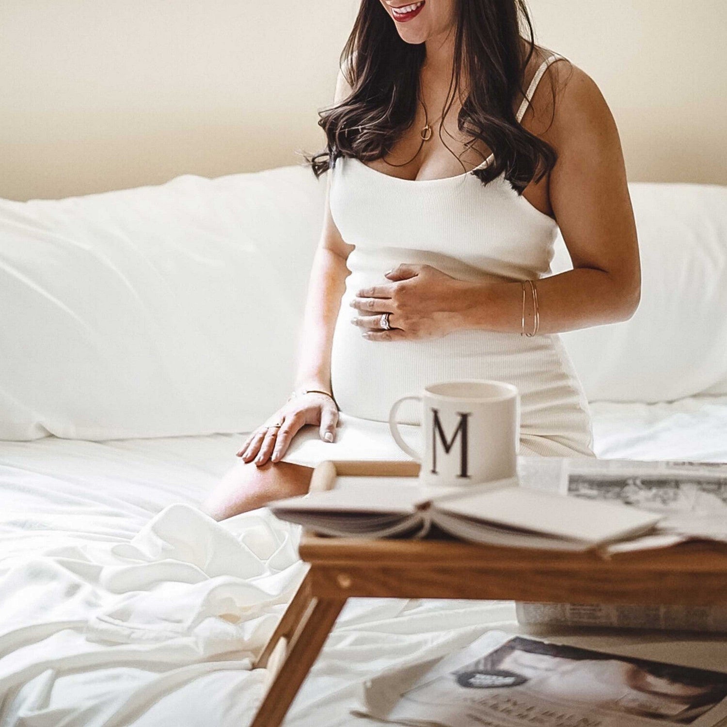 BedVoyage Maternity Bamboo Bed Sheet Set