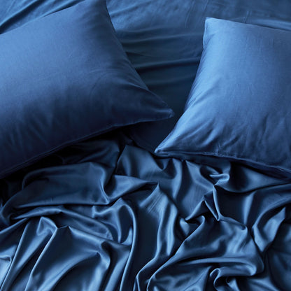 Bamboo Pillowcase Set – Indigo