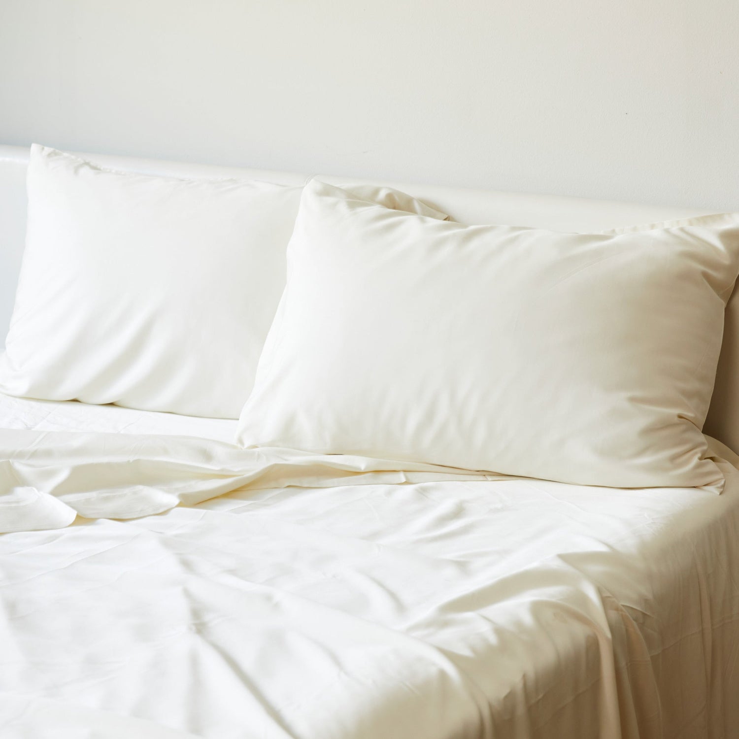 Bamboo Pillowcase Set – Ivory