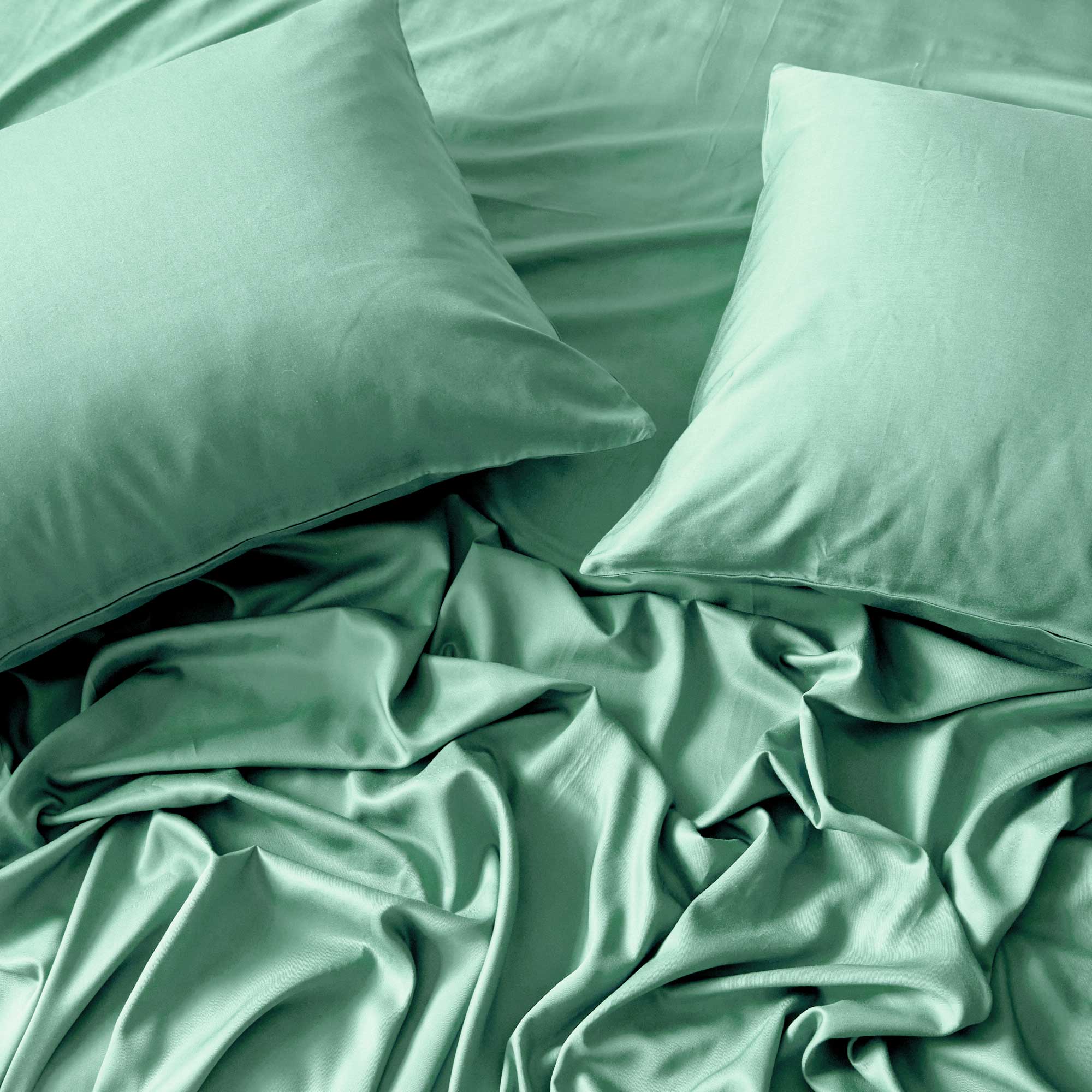 Bamboo Pillowcase Set – Seaglass
