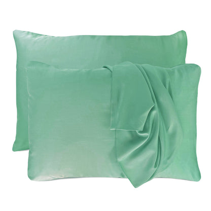 Bamboo Pillowcase Set – Seaglass