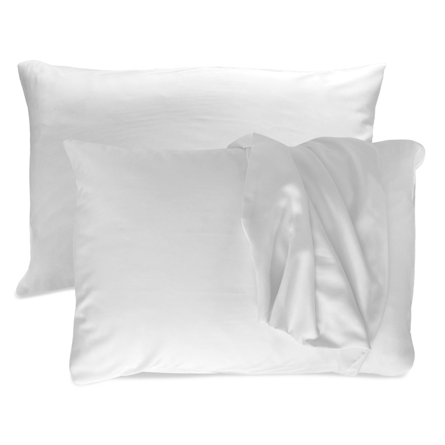 Bamboo Pillowcase Set – White