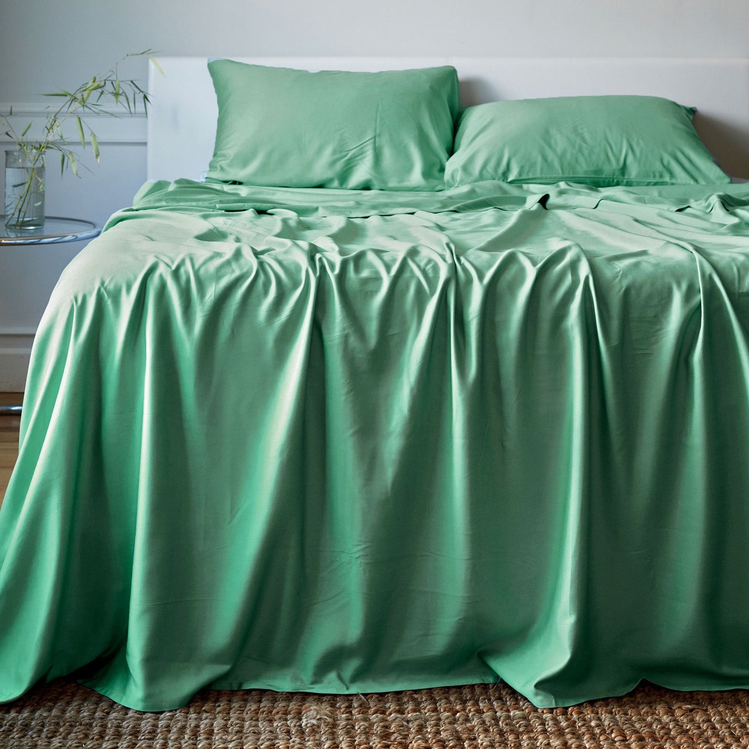 Bamboo Bed Sheet Set - Seaglass
